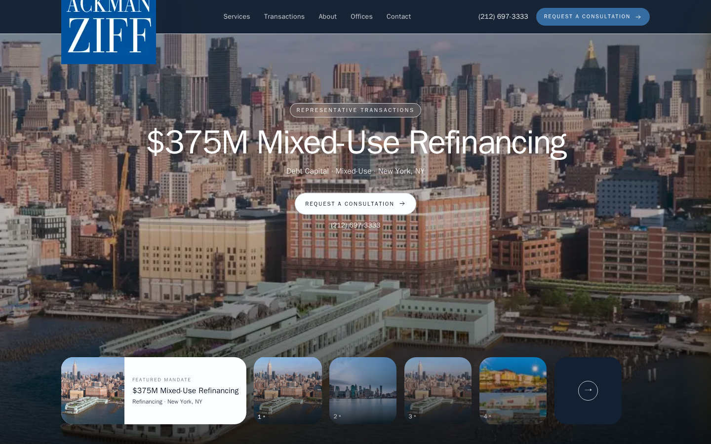 Ackman-ziff website preview