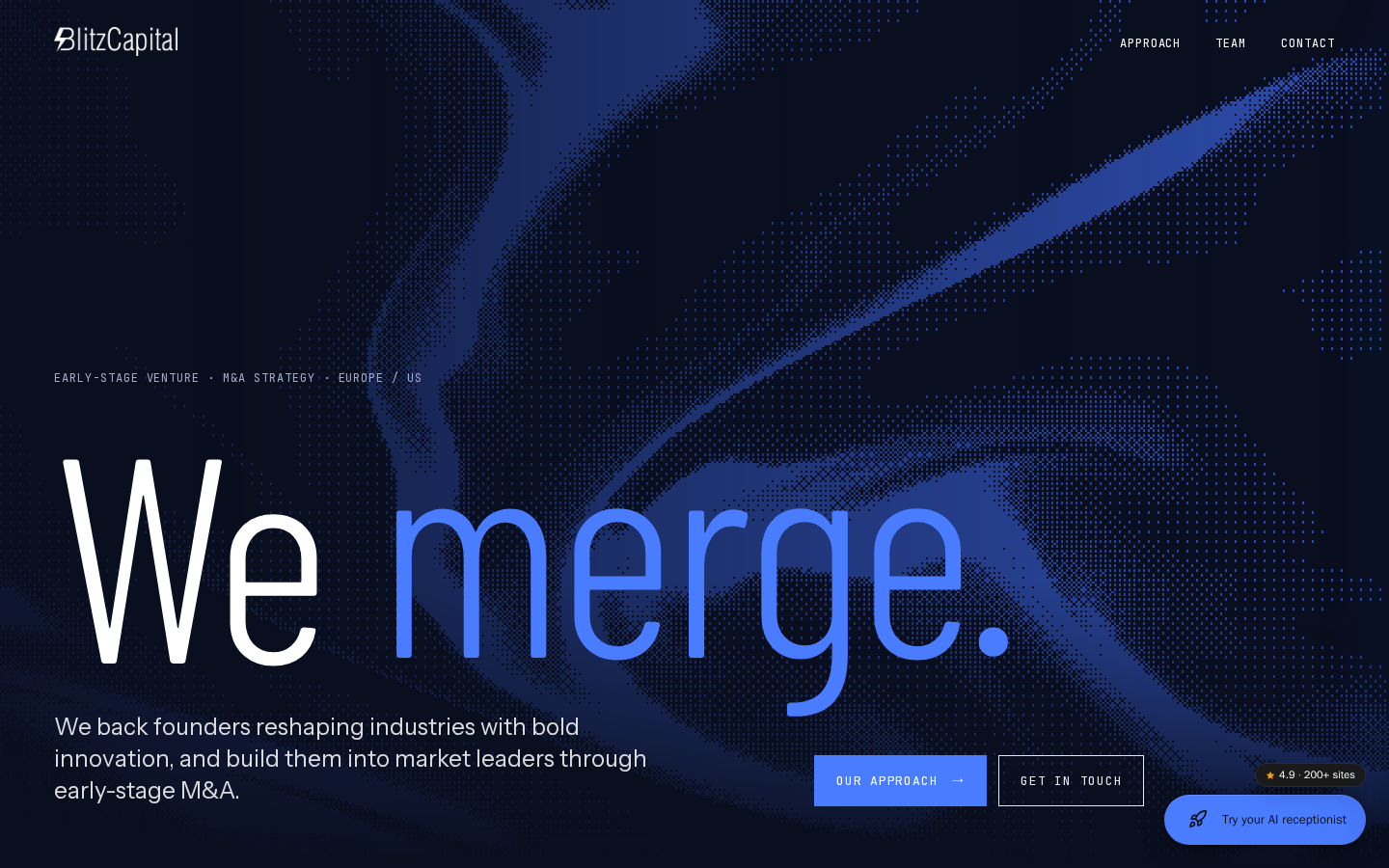 Blitz Capital website preview